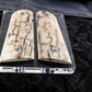 LITE ICE CRACKLE MAMMOTH IVORY 1911 GRIPS A-2935