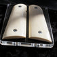 RARE FLAWLESS CREAMY MAMMOTH IVORY 1911 GRIPS A-2941