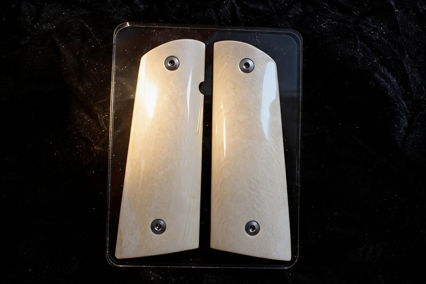 CREAMY MAMMOTH IVORY 1911 GRIPS A-2946