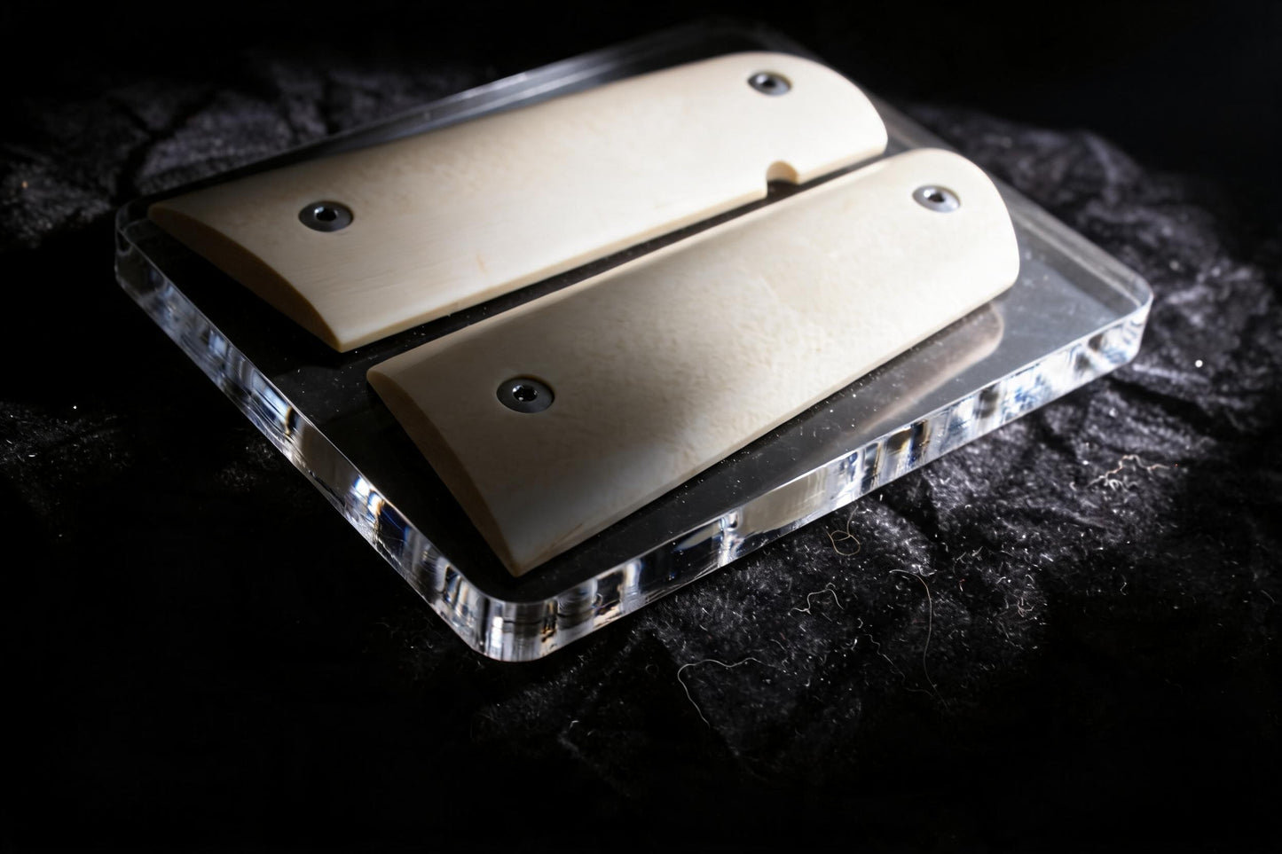 CREAMY MAMMOTH IVORY 1911 GRIPS A-2946