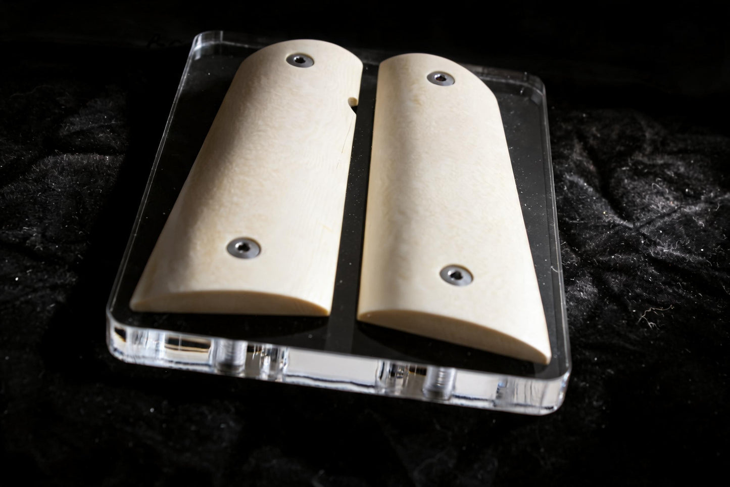 CREAMY MAMMOTH IVORY 1911 GRIPS A-2946