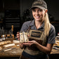 CROSSCUT MAMMOTH IVORY 1911 GRIPS A-2948