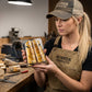CROSSCUT MAMMOTH IVORY 1911 GRIPS A-2951