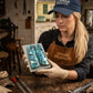 CROSSCUT MAMMOTH IVORY 1911 GRIPS A-2952