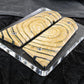 CROSSCUT MAMMOTH IVORY 1911 GRIPS A-2963