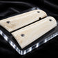 CREAMY MAMMOTH IVORY 1911 GRIPS A-2985