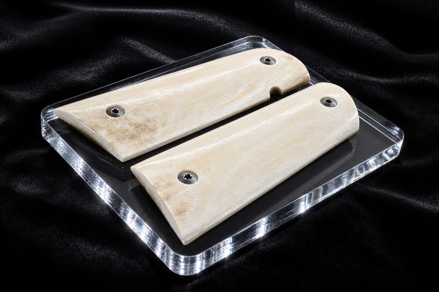 CREAMY MAMMOTH IVORY 1911 GRIPS A-2985