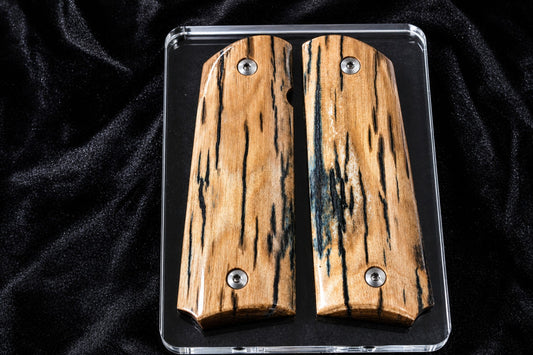 MAMMOTH IVORY 1911 GRIPS DONE IN THE CLASSIC STYLE A-2988