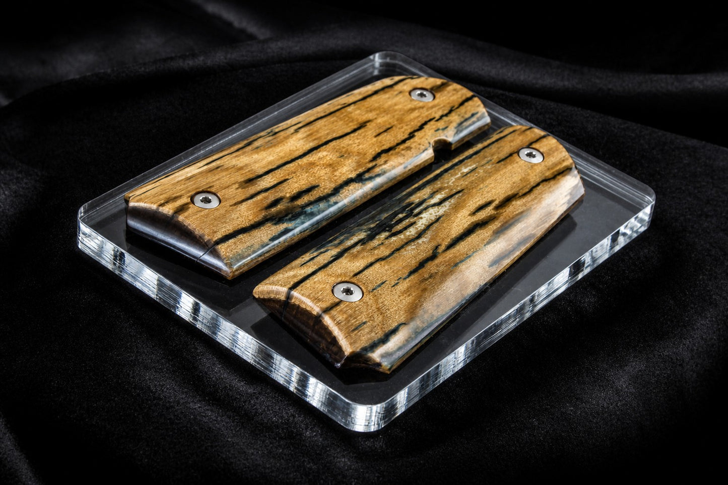 MAMMOTH IVORY 1911 GRIPS DONE IN THE CLASSIC STYLE A-2988