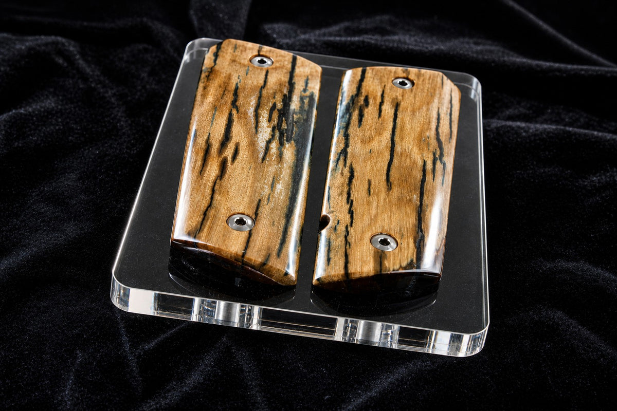 MAMMOTH IVORY 1911 GRIPS DONE IN THE CLASSIC STYLE A-2988