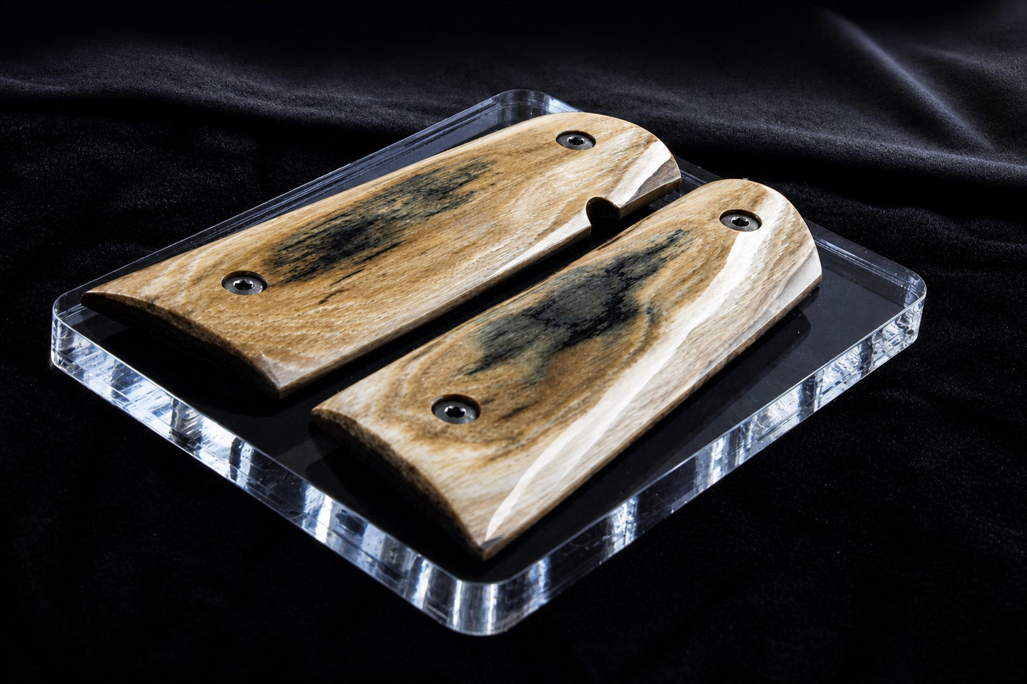 BARK MAMMOTH IVORY 1911 GRIPS A-2990