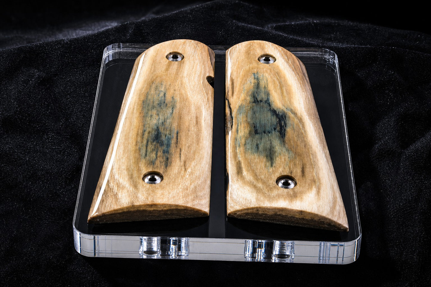 BARK MAMMOTH IVORY 1911 GRIPS A-2990