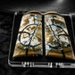 AMAZING CROSSCUT MAMMOTH IVORY 1911 GRIPS A-2991