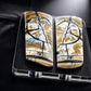 AMAZING CROSSCUT MAMMOTH IVORY 1911 GRIPS A-2991