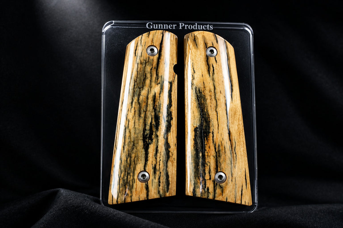 BLUE/BLACK MAMMOTH IVORY 1911 GRIPS A-3004