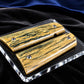 BLUE/BLACK MAMMOTH IVORY 1911 GRIPS A-3004