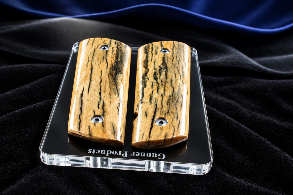 BLUE/BLACK MAMMOTH IVORY 1911 GRIPS A-3004