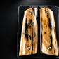 BEAUTIFUL BARK MAMMOTH IVORY 1911 GRIPS A-3009