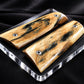 BEAUTIFUL BARK MAMMOTH IVORY 1911 GRIPS A-3009
