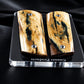 BEAUTIFUL BARK MAMMOTH IVORY 1911 GRIPS A-3009