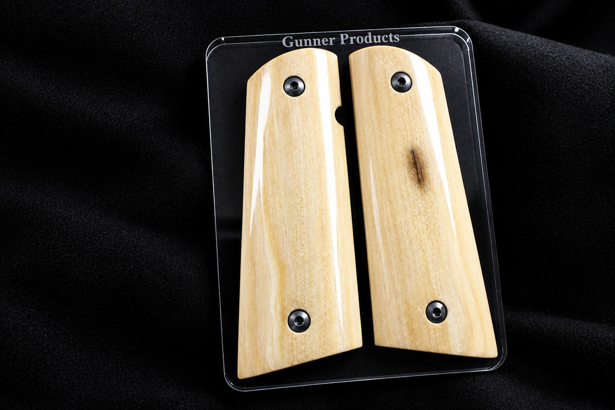 LITE BARK MAMMOTH IVORY 1911 GRIPS A-3010