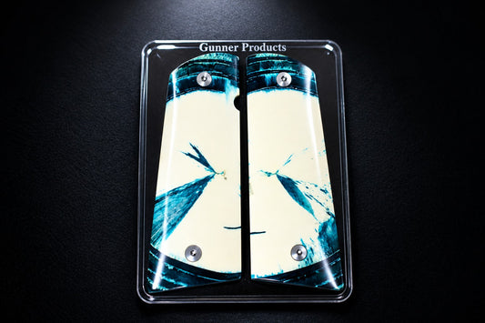 CROSSCUT MAMMOTH IVORY 1911 GRIPS A-3013