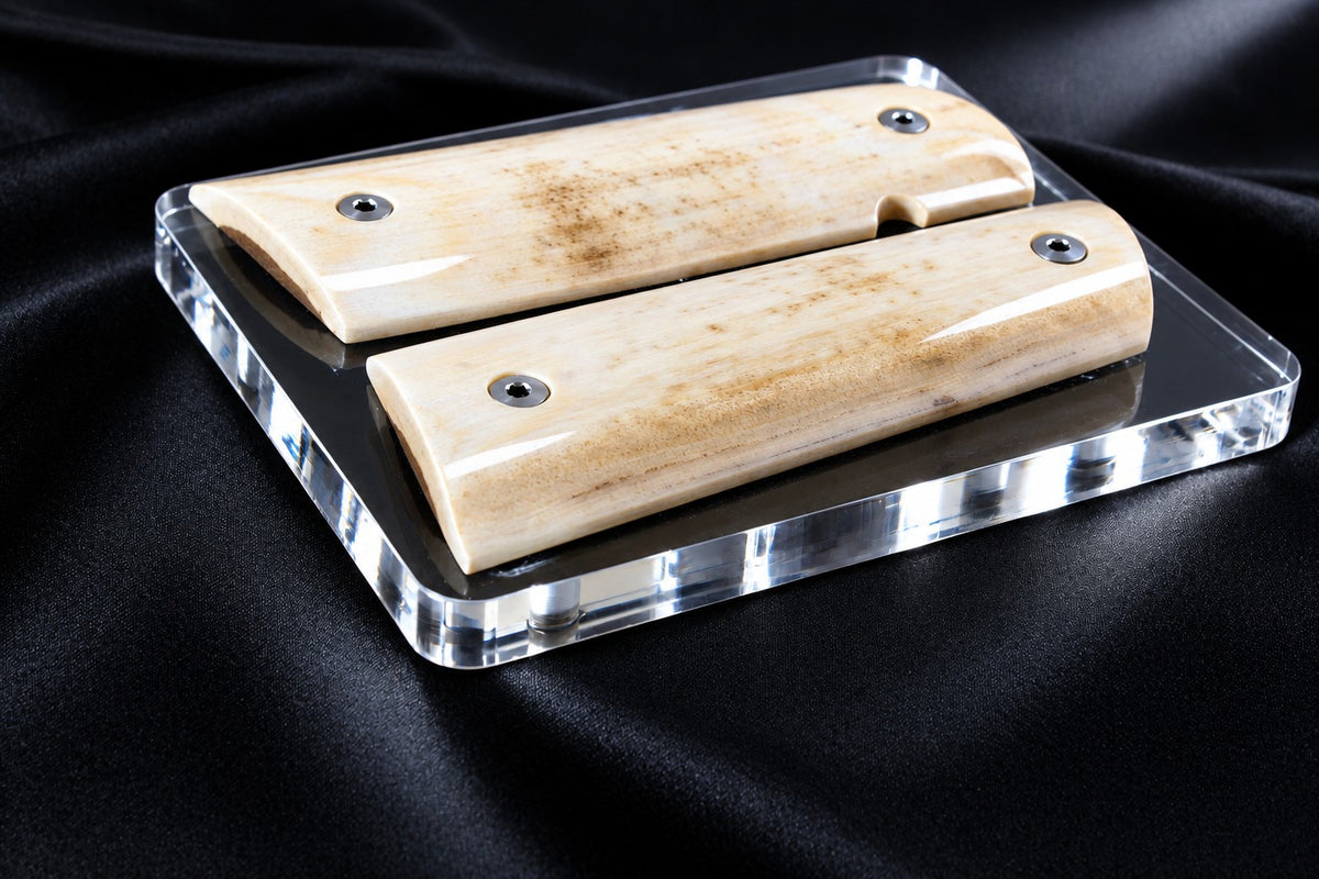 MAMMOTH IVORY 1911 GRIPS A-3022