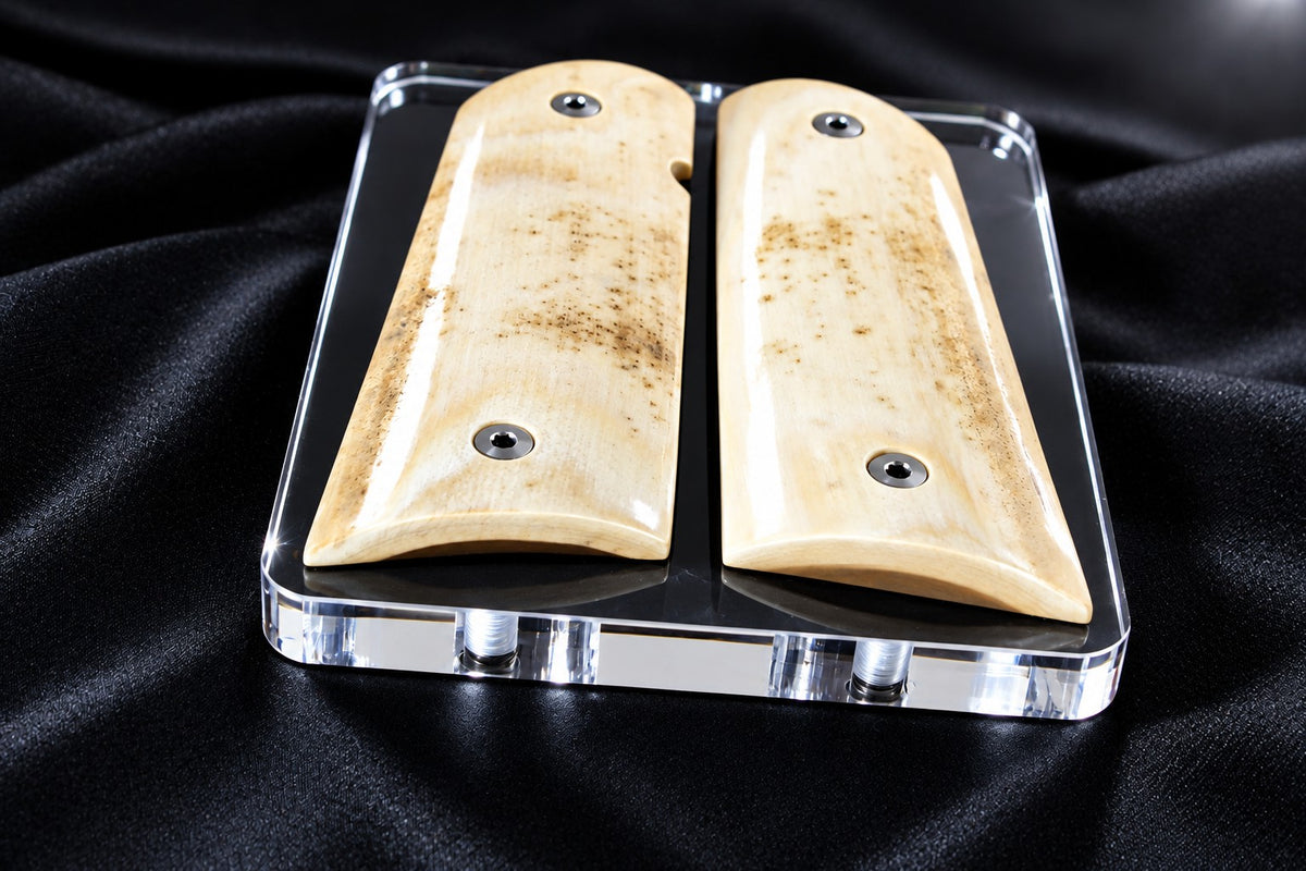 MAMMOTH IVORY 1911 GRIPS A-3022