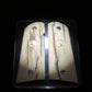 BARK MAMMOTH IVORY WITH COLT GOLD MEDALLIONS A-2810