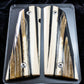 VERTICAL CUT MAMMOTH IVORY 1911 GRIPS A-2884